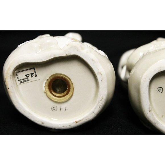 VTG Fitz & Floyd Laughing Pig Chef Salt & Pepper Shakers Made in Japan - Picture 7 of 8